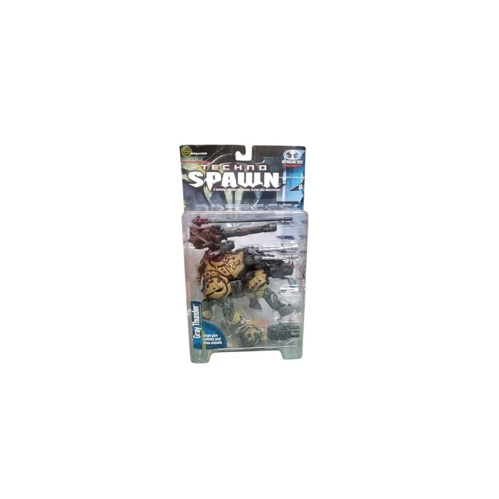 Techno Spawn Gray Thunder – McFarlane Toys Series 15 (1999) Vintage collectible
